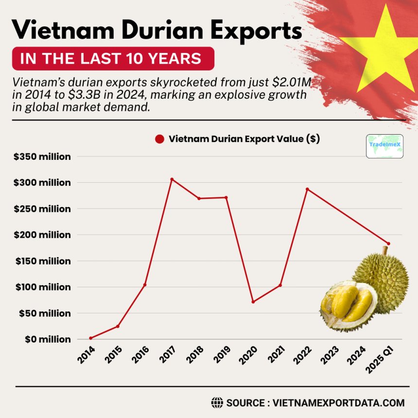 Vietnam Durian Exports