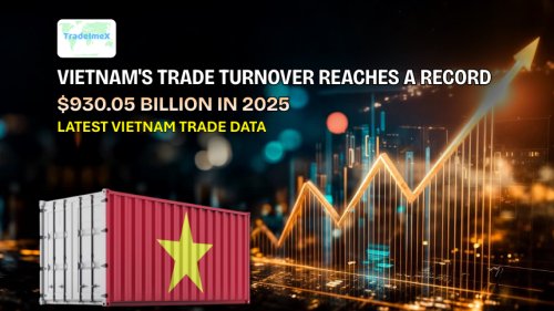 Vietnam's Trade Turnover Reaches a Record $930.05 Billion in 2025: Latest Vietnam Trade Data