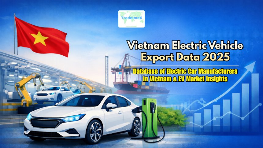 Vietnam Electric Vehicle Export Data 2025: Database of Electric Car Manufacturers in Vietnam & EV Market Insights